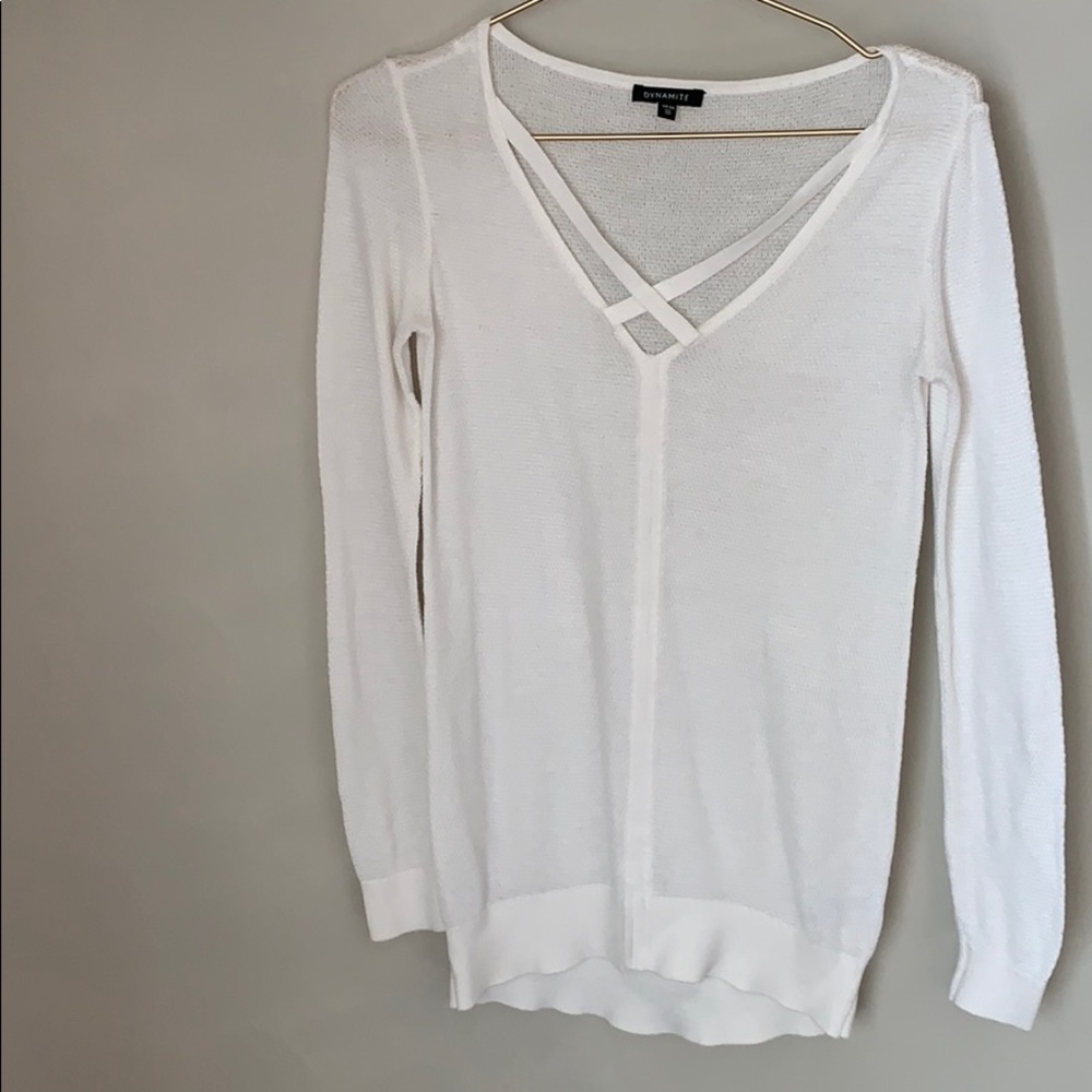 Criss Cross Sweater